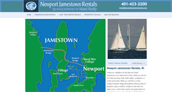 Desktop Screenshot of newportjamestownrentals.com